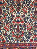 4'2" x 6'6"   Antique Persian Afshar Rug Angle View