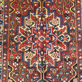 4'3" x 6'5"   Persian Bakhtiar Rug Back View