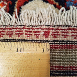 4'4" x 6'8"   Antique Persian Malayer Rug Angle View