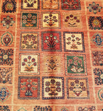 4'7" x 6'8"   Persian Kashkuli Rug Angle View