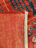 3'8" x 5'0"   Persian Kashkuli Rug Back View