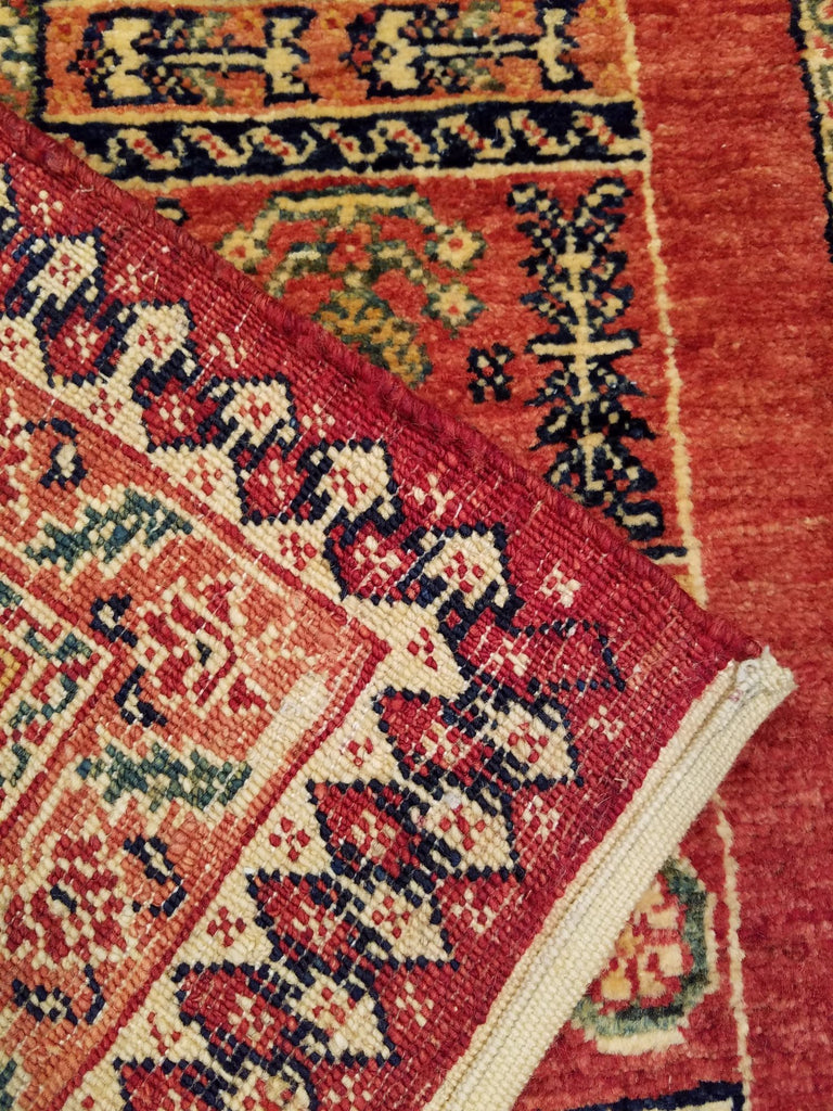 3'6" x 5'6"   Persian Kashkuli Rug Back View