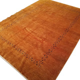 6'9" x 9'2"   Persian Gabbeh Rug Angle View