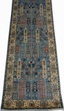 2'5" x 16'3"   Persian Serapi Design Runner Rug Angle View