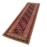2'11" x 9'7"   Turkish Shirvan Runner Rug Angle View