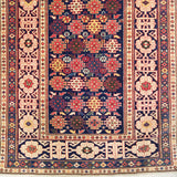 2'11" x 9'7"   Turkish Shirvan Runner Rug Angle View