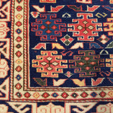 2'11" x 9'7"   Turkish Shirvan Runner Rug Angle View