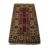 2'11" x 5'2"   Turkish Milas Rug Angle View