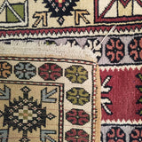 2'11" x 5'2"   Turkish Milas Rug Angle View