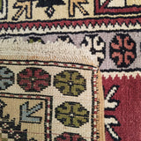 2'11" x 5'2"   Turkish Milas Rug Back View