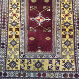 3'11" x 7'0"   Turkish Milas Rug Angle View