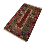 2'11" x 4'11"   Turkish Milas Rug Angle View