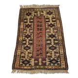 2'10" x 4'4"   Turkish Milas Rug Angle View