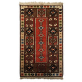 3'0" x 5'0"   Turkish Milas Rug Top View