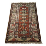 3'2" x 4'8"   Turkish Milas Rug Angle View