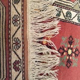 3'2" x 4'10"   Turkish Milas Rug Back View