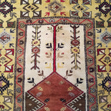 3'11" x 7'8"   Turkish Milas Rug Angle View