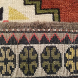 3'11" x 7'8"   Turkish Milas Rug Angle View