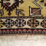 3'11" x 7'8"   Turkish Milas Rug Back View